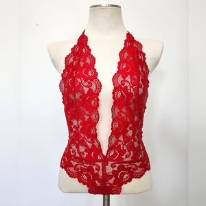 NEW Red Valentine's Lace lingerie ♥️ (NEVER WORN!)